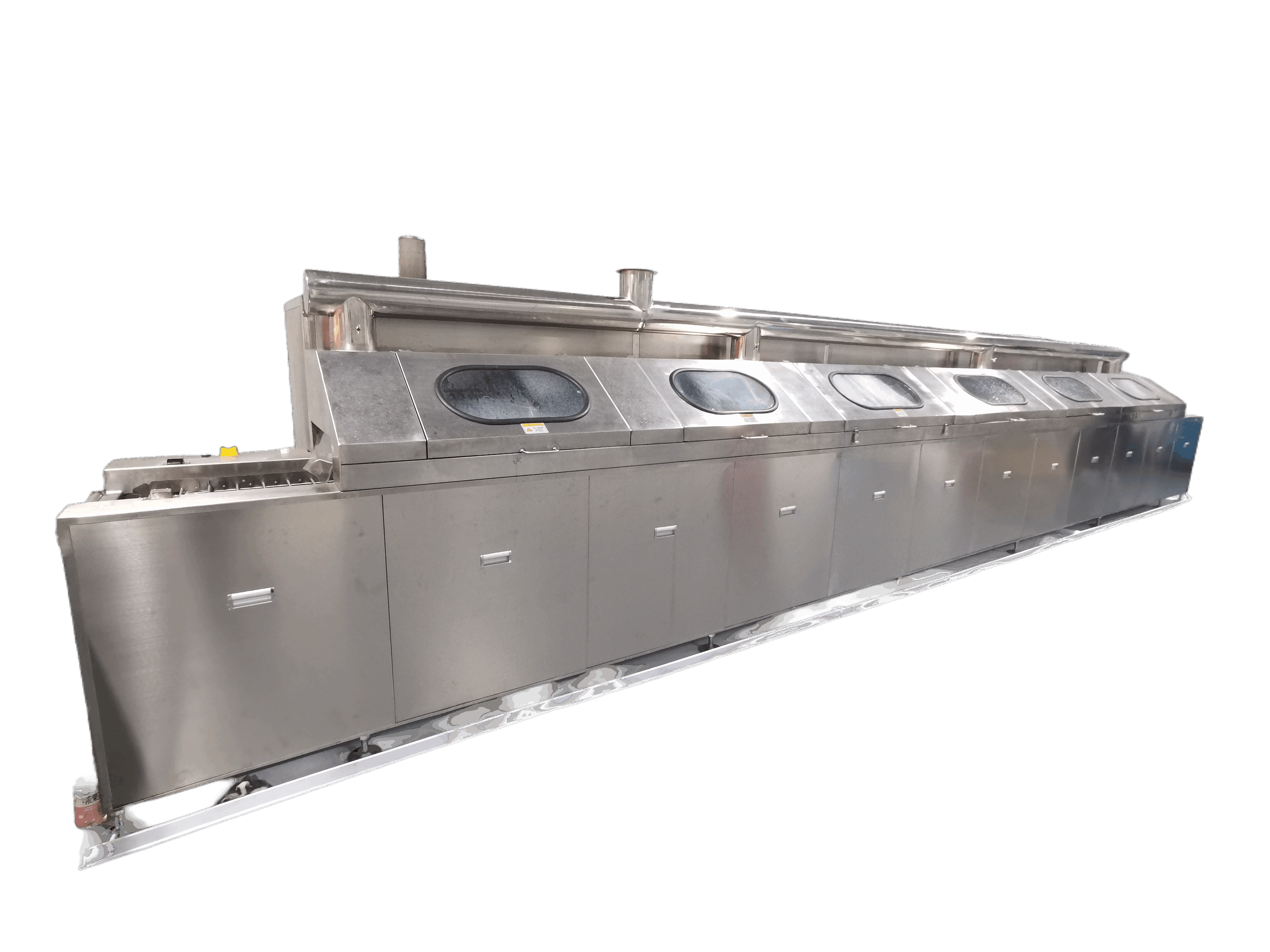 通过喷淋清洗干燥设备